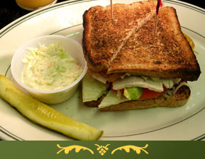 turkey club sandwich